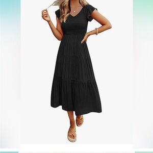 Elegant Black Women's Dress